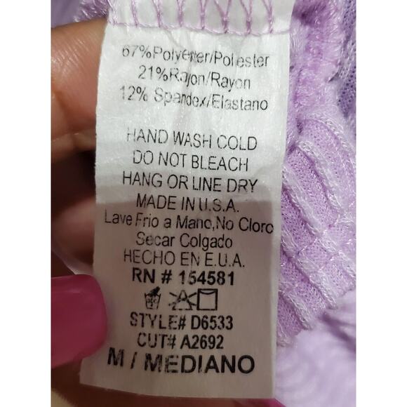 Fashion Nova Women's Purple Polyester Boat Neck Short Sleeve Knee Length Dress M - Picture 11 of 12